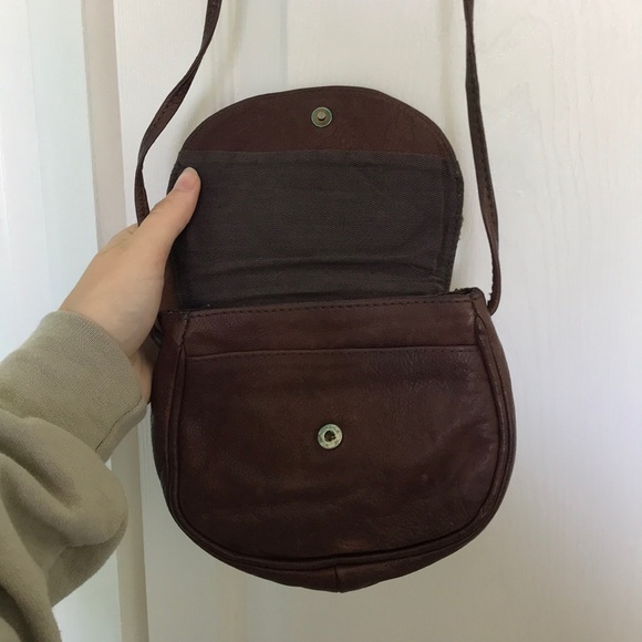 Genuine leather brown purse - Picture 2 of 2